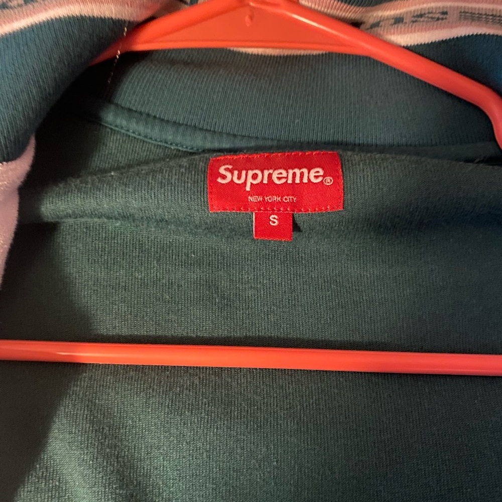 SUPREME TERRY CLOTH S/S ZIP UP